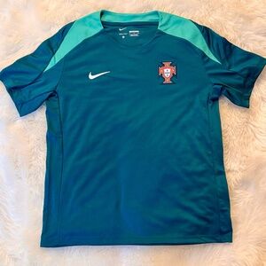 Portugal National Team Nike 2024 Strike Performance Top - Teal